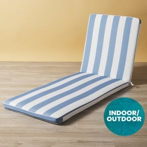 🎉LAST CHANCE🎉Tommy Bahama 24×80 Indoor Outdoor Stripe Chaise Lounge Cushion
